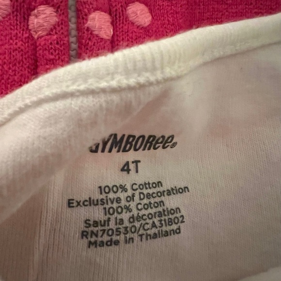 Girls Gymboree Top Sweater Hoodie & Pants Outfit 4T 5T - Picture 7 of 11